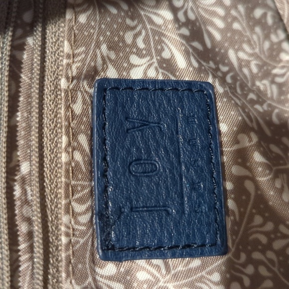 Dark Blue Joy Susan Faux Leather Crossbody Navy Blue Purse - Picture 5 of 8